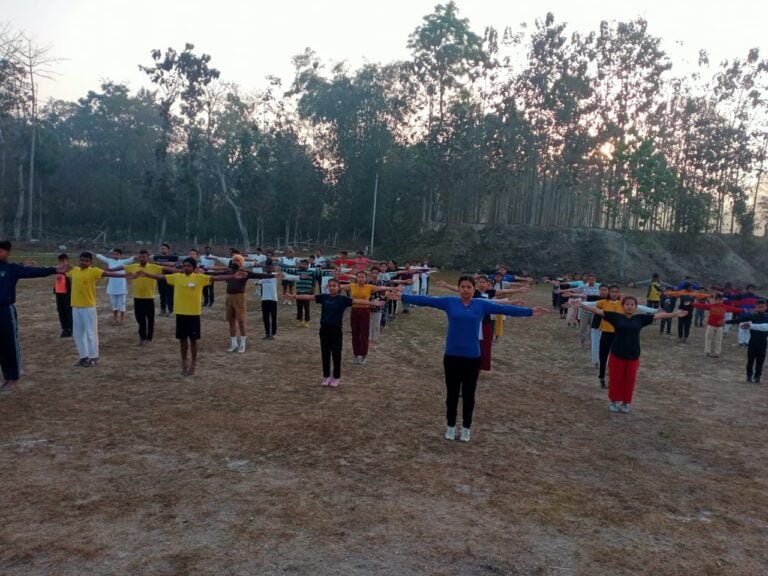 आर्य वीर दल प्रशिक्षण शिविर बीरपारा बंगाल