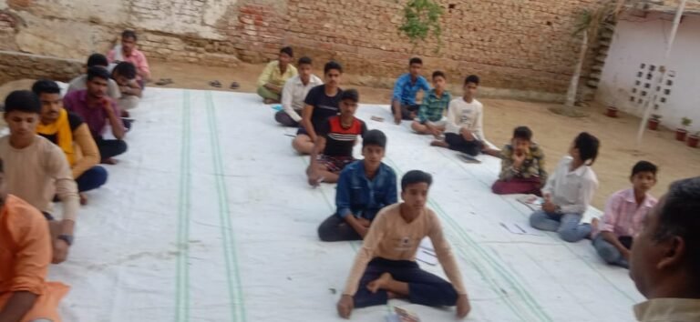 आर्य सिद्धांत शिविर आर्य वीर दल शाखा नारायणपुर बुलंदशहर