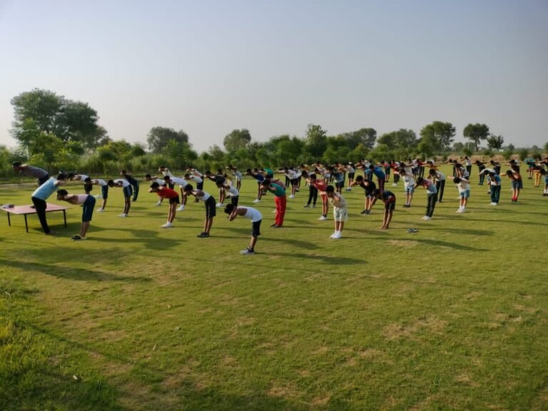 बसी बागपत में चल रहा है आर्य वीर दल प्रशिक्षण शिविर