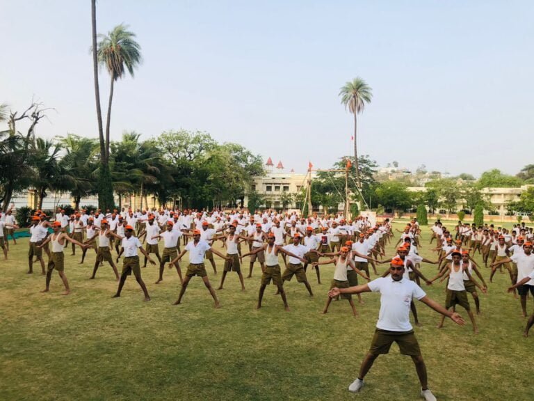 भव्य समापन समारोह आर्य वीर दल प्रांतीय शिविर अजमेर राजस्थान