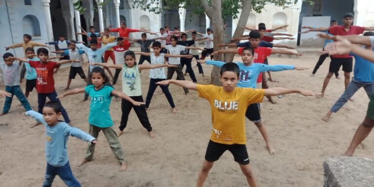 70 बच्चों के साथ शुरू हुआ गैर आवासीय प्रशिक्षण शिविर झुंझुनू राजस्थान