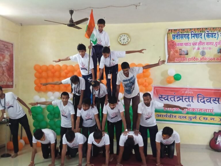 दुर्ग के शाखा में मनाया गया आजादी का अमृत महोत्सव