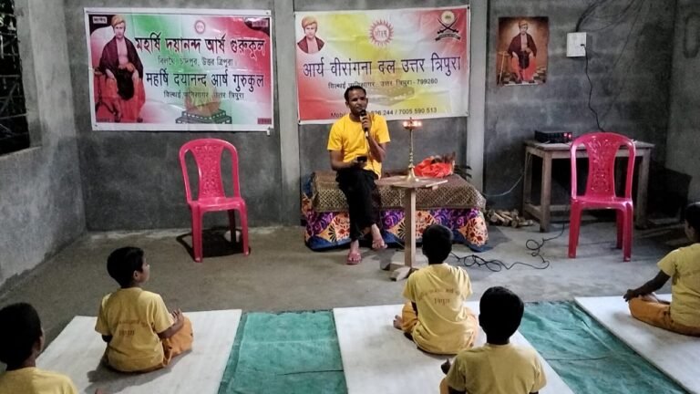 आर्य वीरांगना दल प्रशिक्षण शिविर त्रिपुरा