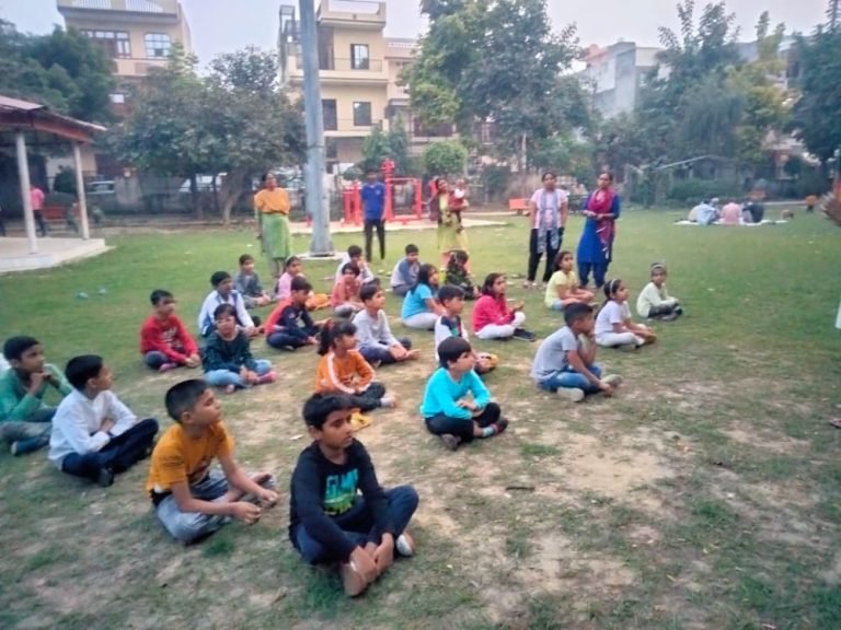 आर्य वीर दल सोनीपत के तत्वावधान में 14वीं शाखा का प्रारंभ