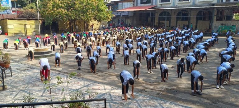 चरित्र निर्माण एवंम् आर्य वीर दल व्यायाम प्रशिक्षण शिविर के समापन समारोह व्यायाम प्रदर्शन के साथ शानदार सम्पन्न