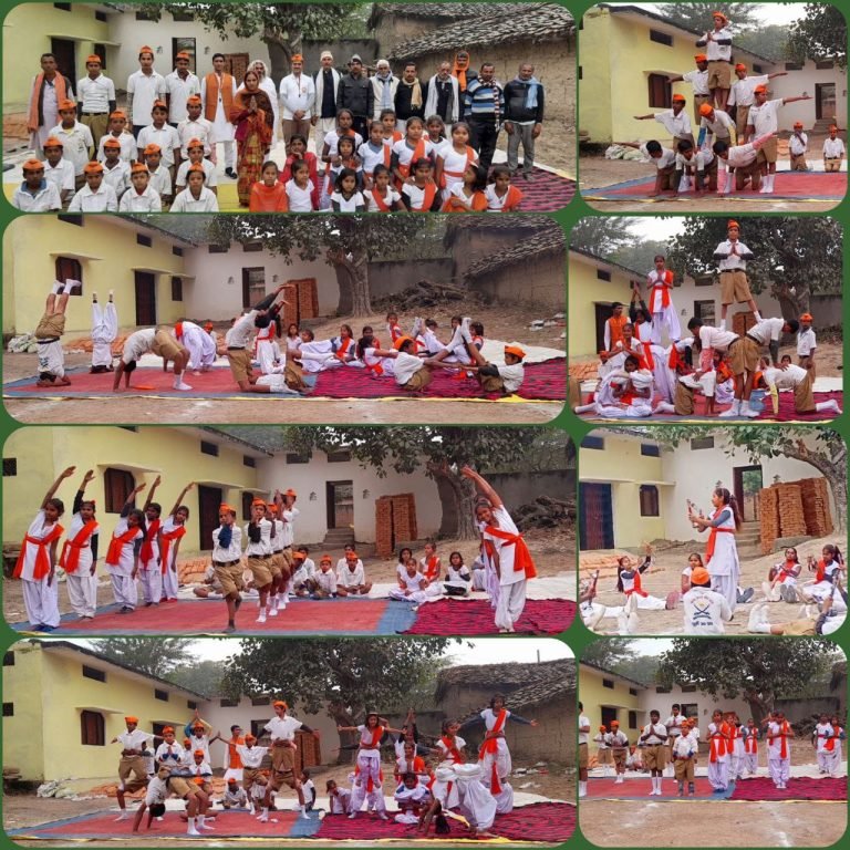 आर्यवीर वीरांगना दल चरित्र निर्माण शिविर चंद्रपुरा छतरपुर मध्य प्रदेश