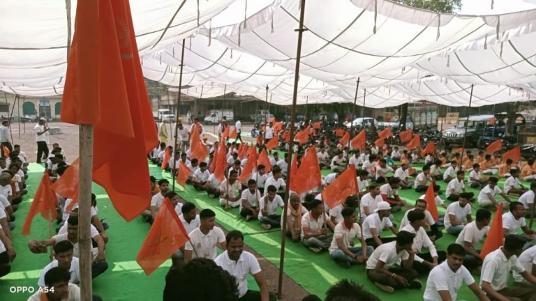 आर्य वीर दल के स्थापना दिवस पर निकाला गया विशाल पथ-संचलन आगर मध्य प्रदेश 2023