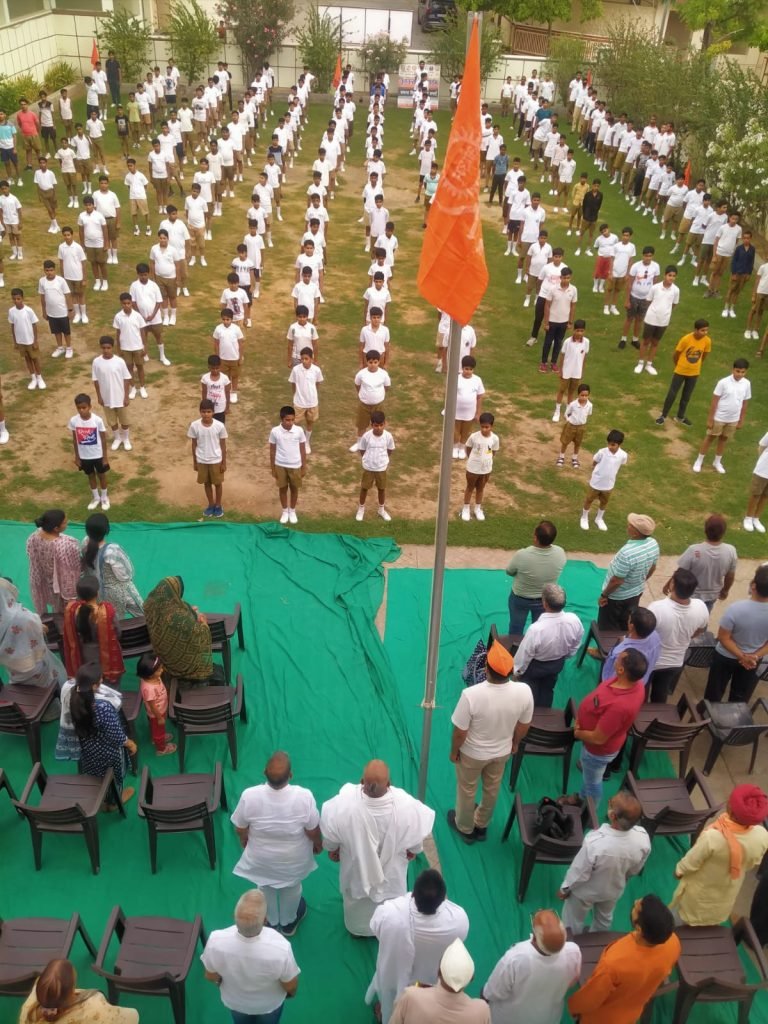 भव्य उद्घाटन आर्य वीर दल प्रशिक्षण शिविर अजमेर