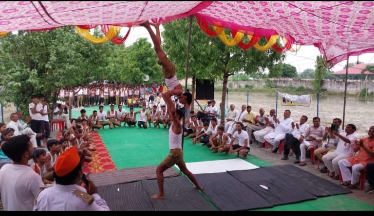 आर्य वीर दल समापन समारोह सम्भल